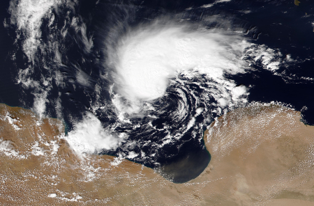 Cyclone Daniel. Cyclone Daniel.